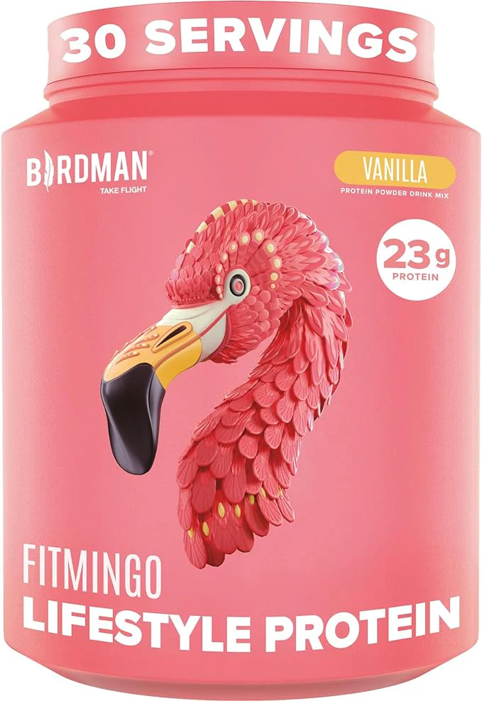 Fitmingo Plant Based Protein Powder - Vanilla Flavor - 2.24lbs PACK