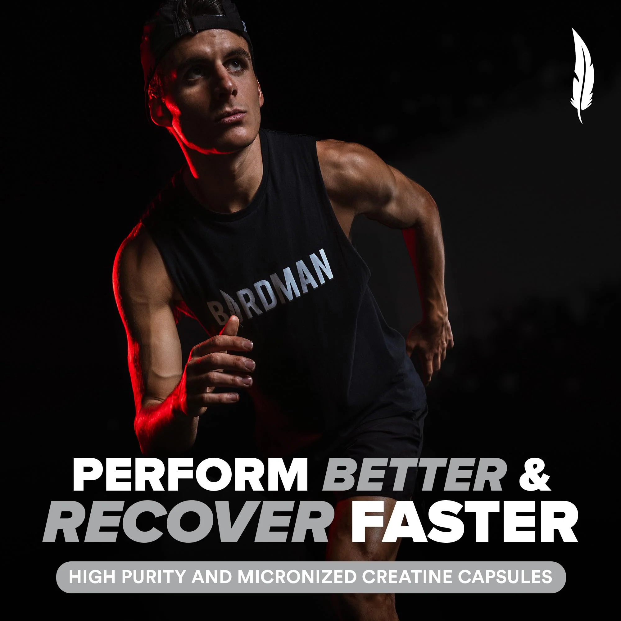 High-Purity Micronized Creatine Monohydrate in Capsules - 125 Capsules - Image 3